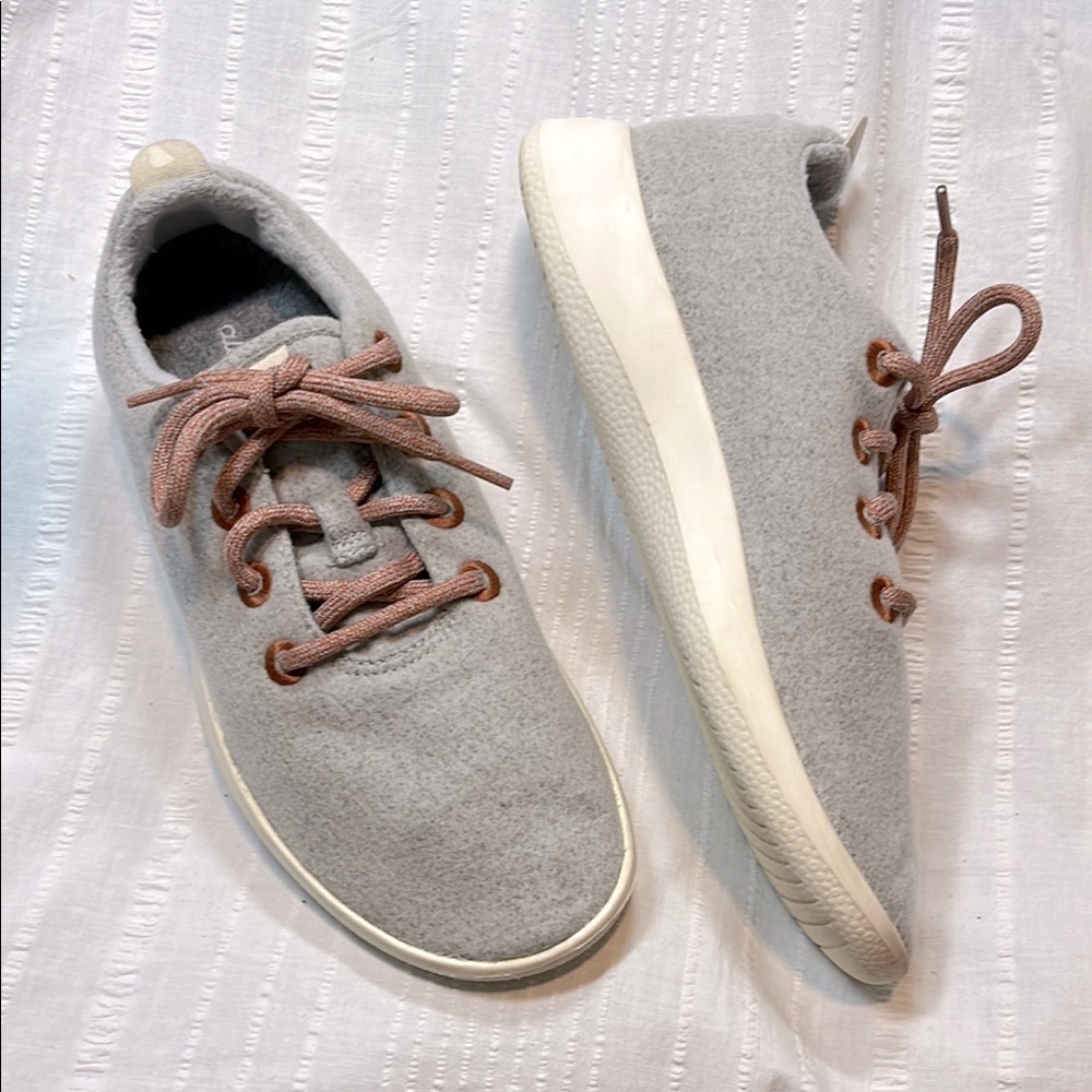 Allbirds NZ Merino Wool Sneakers Women’s 9 Comfort Shoes Vegan Sustainable Gray